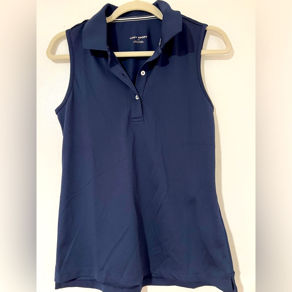 Tory Burch sleeveless polo - new with tags!